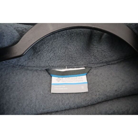 Columbia XM1571 Men's Sz S Gray/Black Steens Mountain 2.0 Full Zip Fleece Jacket - Picture 4 of 11